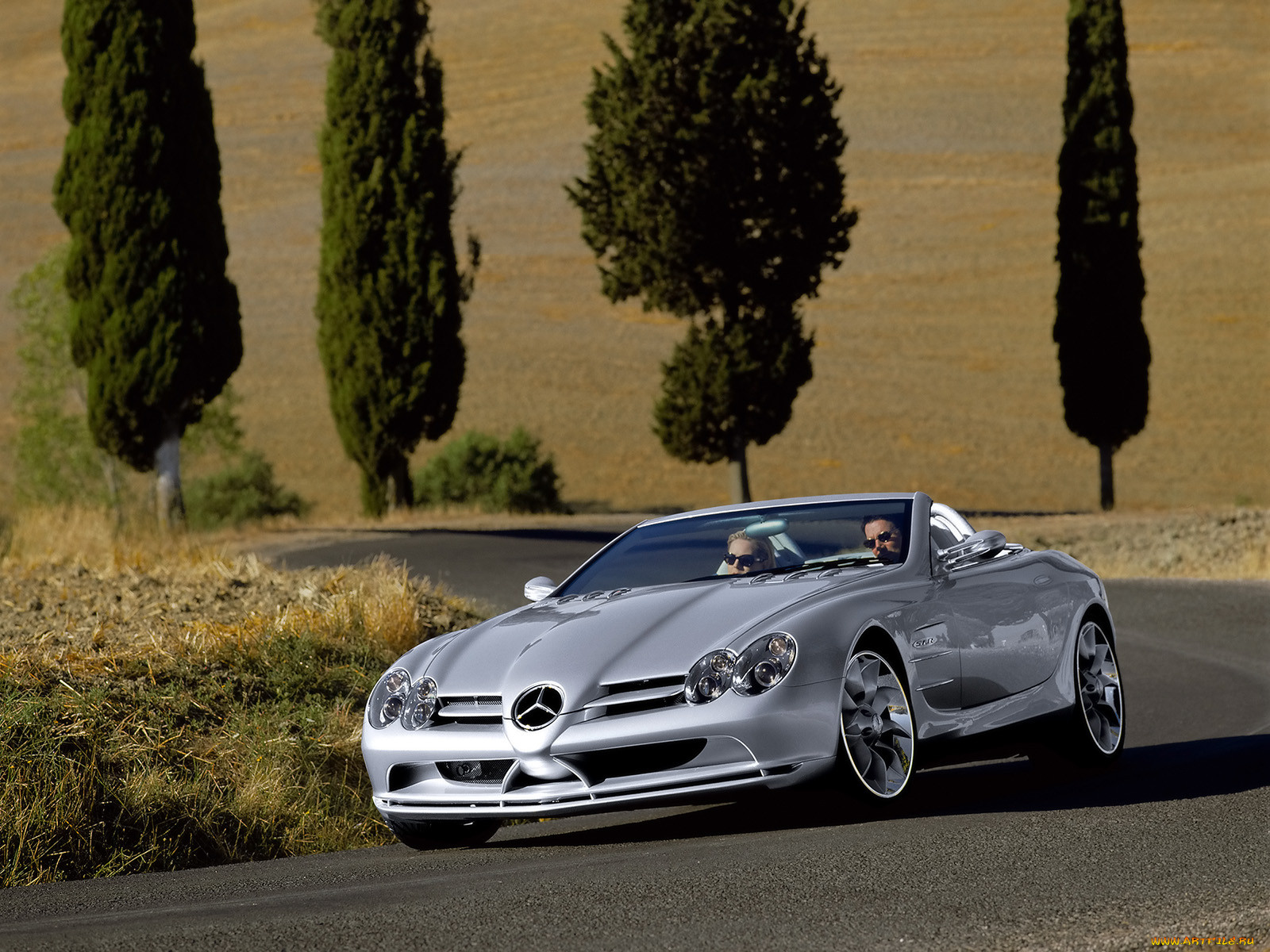 1999, mercedes, benz, vision, slr, roadster, 